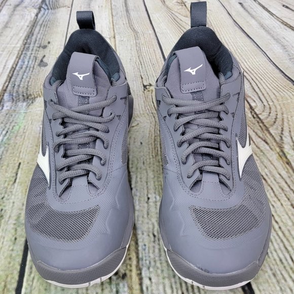 Mizuno Luminous Womens Athletic Shoes Sneakers Size 8.5 Gray White 430266-9191 - Picture 6 of 9